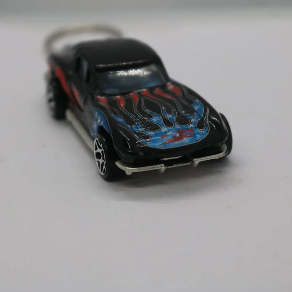 Hot Wheels 2004 Star Spangled Series Split Window coupe custom keychain 1/64